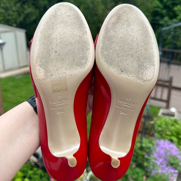✨HOST PICK✨ VALENTINO PEEP TOE HEELS (IT 39.5) - Picture 7 of 10